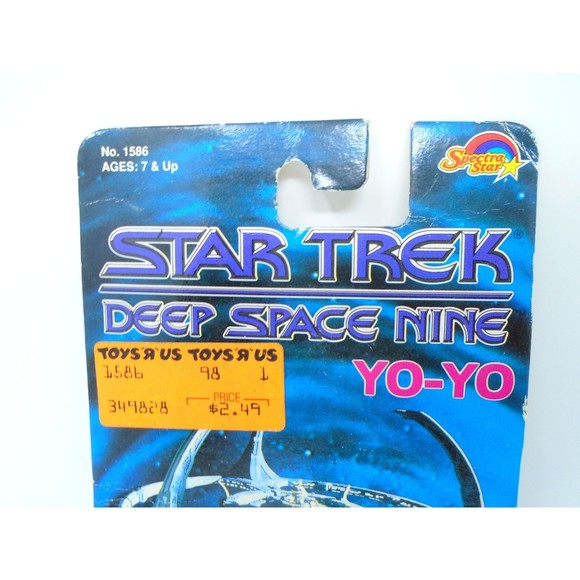 Sealed Vintage 1993 Spectra-Star Star Trek Deep Space Nine Yo-Yo "Quark" #1586 - Picture 3 of 6